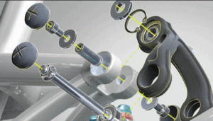 Engineering Reliable Rotation in Large Mechanical Structures