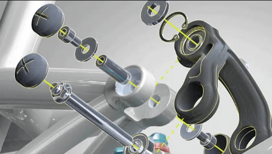 Engineering Reliable Rotation in Large Mechanical Structures